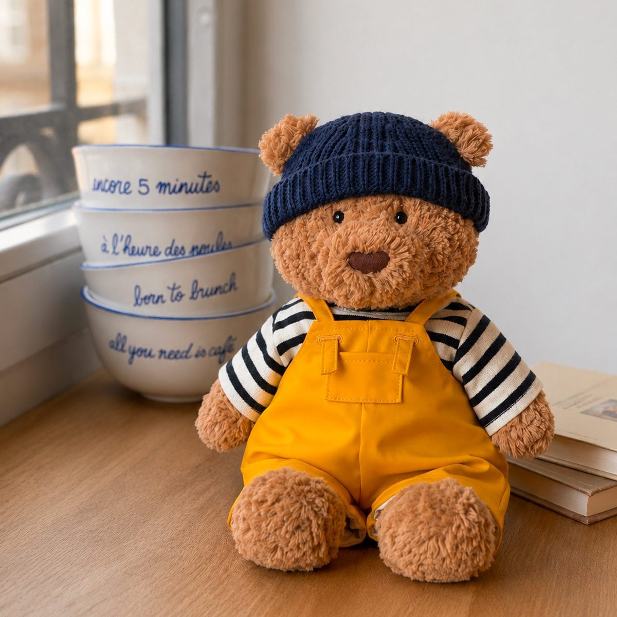 Peluche ours marin Jellycat Bartholomew Bear - Doudou original - Texture douce & détails brodés (Jellycat) - Image 1