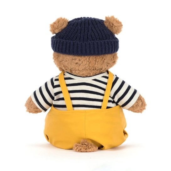 Ours Jellycat habillé en marin - Cadeau naissance garçon ou fille