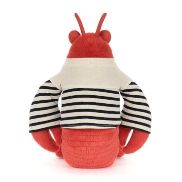 Peluche homard marin Jellycat Larry Lobster Sailor Outfit - Doudou bébé original Image 45253