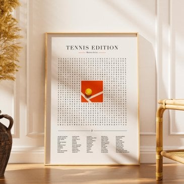 Affiche édition Tennis