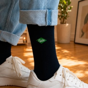Chaussettes écussons Le Padre bleu marine (image 2)
