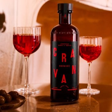 Cocktail premium Negroni Cravan en bouteille