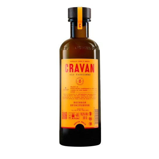 Cocktail Old Fashioned Cravan en bouteille 50cl