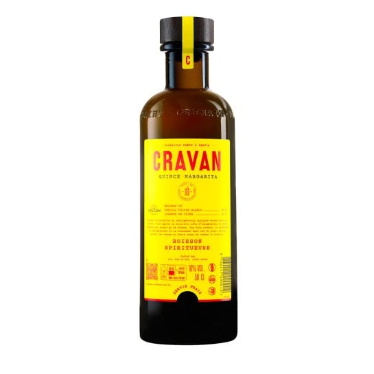 Cocktail Quince Margarita Cravan - Margarita en bouteille - Cadeau pour amateur de cocktail