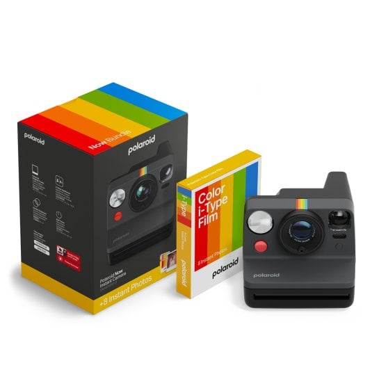 Appareil photo instantané Polaroid Now Gen3 Starter Set - Pack film i-Type 8 photos inclus