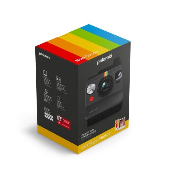 Appareil photo instantané Polaroid Now+ Gen3 - Connectivité Bluetooth & Application Polaroid - i-Type & Polaroid 600