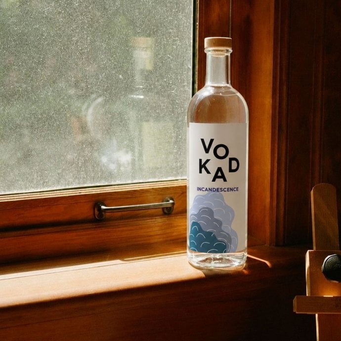 Vodka bio Incandescence made In France - Distillerie Bonvalet - 70cl - Vodka vinique Champagne 40%