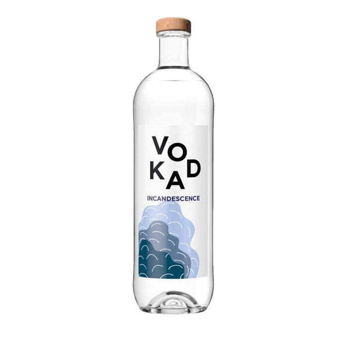 Vodka bio Incandescence made In France - Distillerie Bonvalet - 70cl - Vodka vinique Champagne 40%