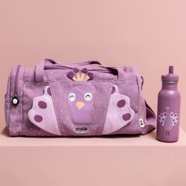 Sac de sport enfant dinosaure Trixie Paon