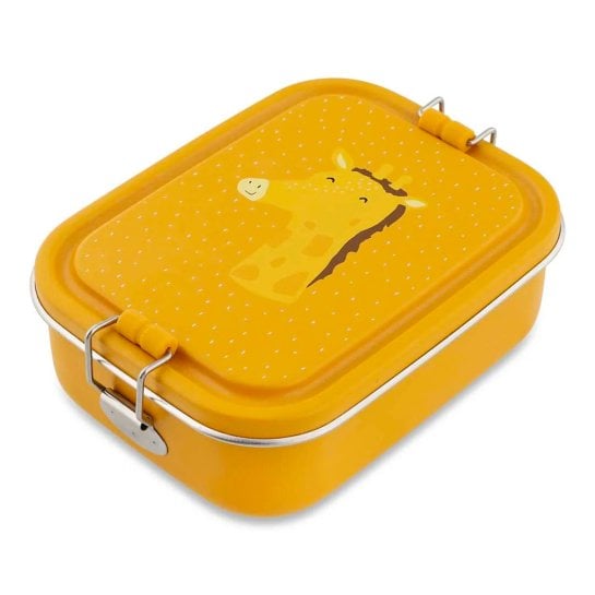 Lunch box animaux Trixie - Equipement repas pour enfant - Lunch box en metal avec dessin d'animaux