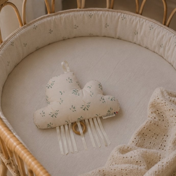 Coussin décoratif avec mélodies douces pour endormir bébé