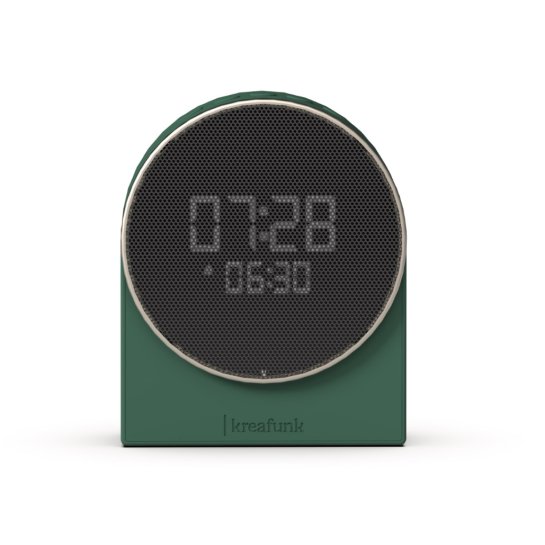 Réveil lumineux sans fil KREAFUNK Ivy - Bluetooth, enceinte & sons apaisants