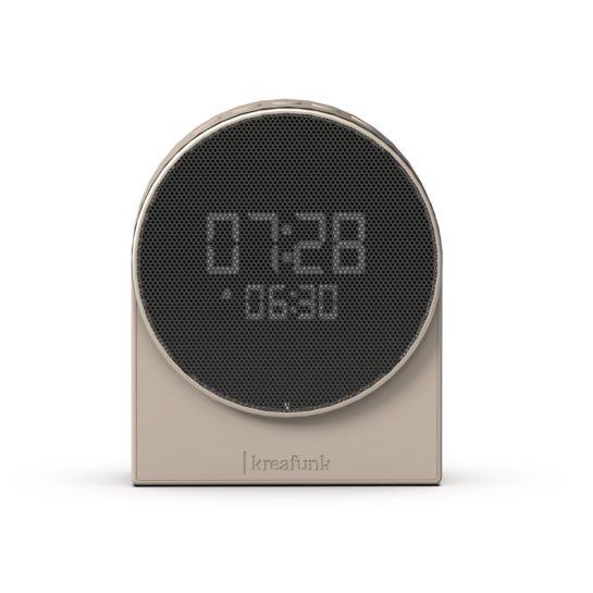Réveil lumineux sans fil KREAFUNK Ivy - Bluetooth, enceinte & sons apaisants