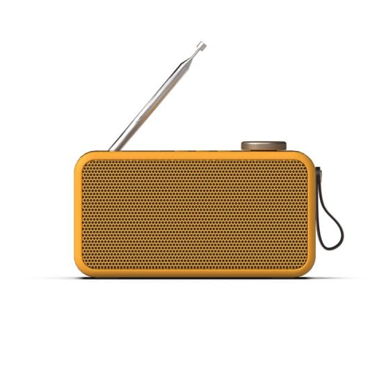 Radio-Réveil Bluetooth DAB+ & FM - KREAFUNK - Enceinte Design Rétro & Cadeau Vintage