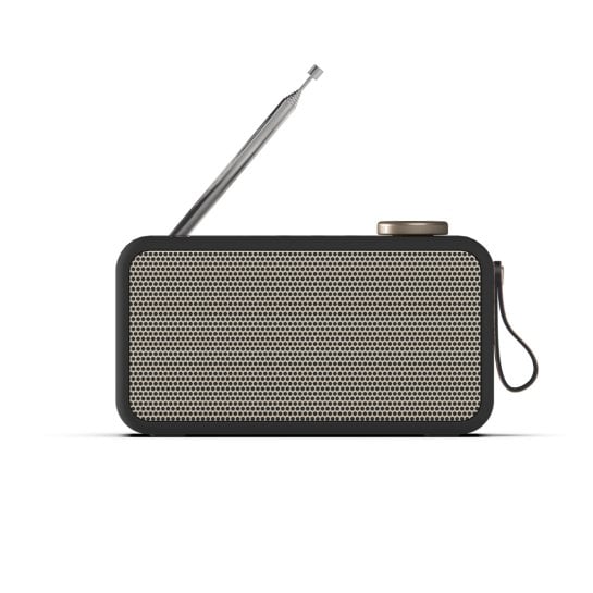 Radio-Réveil Bluetooth DAB+ & FM - KREAFUNK - Enceinte Design Rétro & Cadeau Vintage