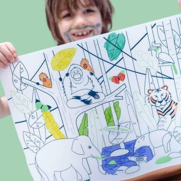 Set de coloriage réutilisable Château dès 3 ans Image 45724