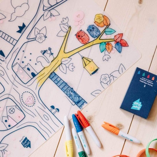 Jeu créatif enfant sur le thème du château fort