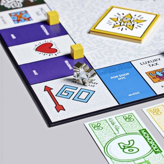 Jeu de société Monopoly Keith Haring édition anniversaire Pop Shop