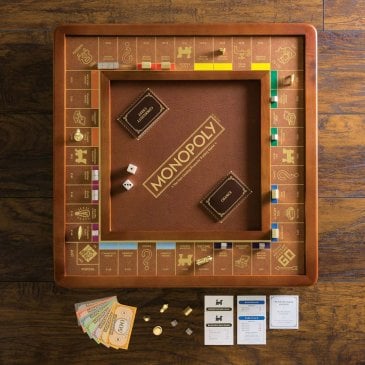 Monopoly Luxury Edition en coffret en bois haut de gamme (image 2)
