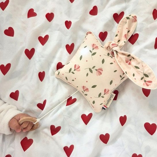 Mellipou Dirty Dancing, coussin musical fleuri dès la naissance