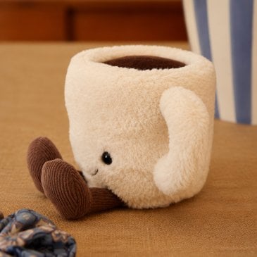 Peluche tasse de café Jellycat Amuseables Espresso Cup 10 cm (image 2)