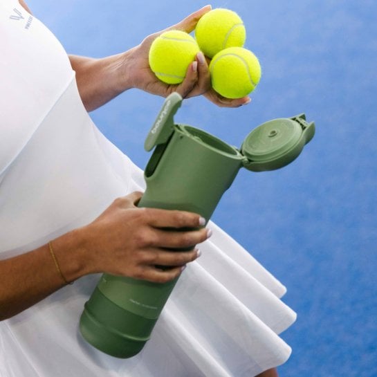 Tube Pressuriseur padel pour conserver jusqu’à 4 balles