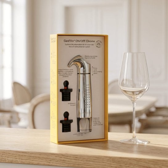 Gard’Vin - Pompe à vide pour préserver le vin - Conservation des bouteilles ouvertes