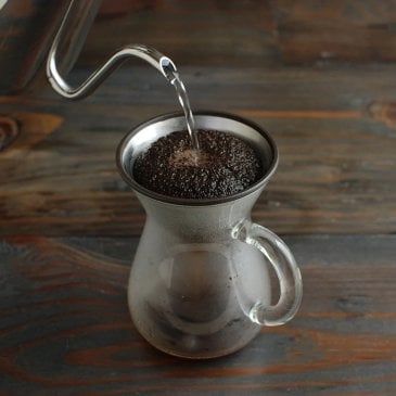 Set carafe à café filtre Kinto avec filtre inox permanent (image 2)