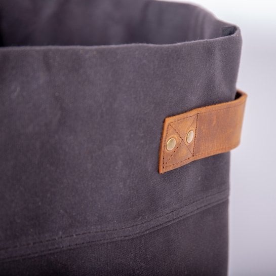 Sac de rangement en toile waxée - Les Raffineurs