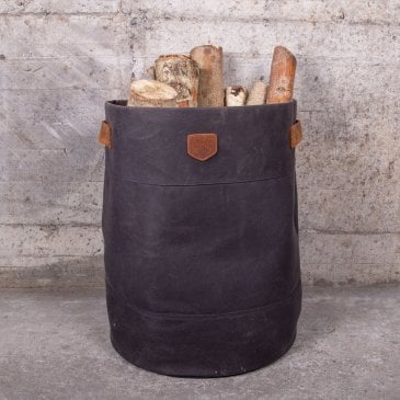 Sac de rangement en toile waxée