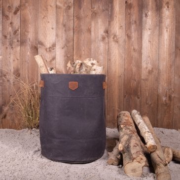 Sac de rangement en toile waxée (image 2)
