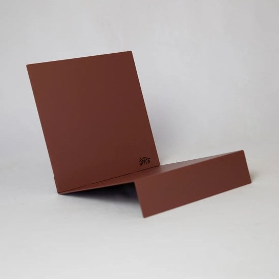Support pour vinyles & livres Upton - Acier design - Cadeau collectionneur de vinyles