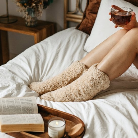 Idée cadeau de Noël cocooning pour une soirée plaid et chocolat chaud
