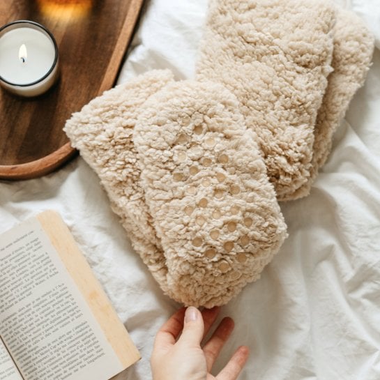 Chaussettes chaudes pour grande frileuse, reine du canapé ou adepte du cocooning