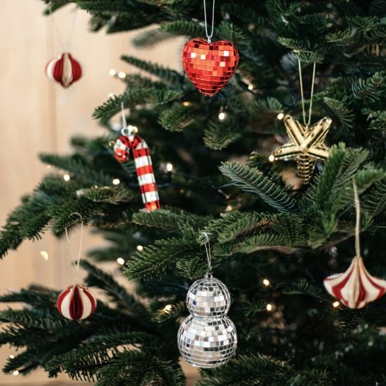 Kit créatif DIY de Noël avec formes en mousse et miroirs adhésifs