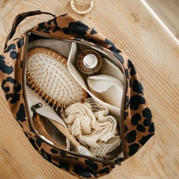 Trousse de toilette léopard Épilogue en coton (image 2)