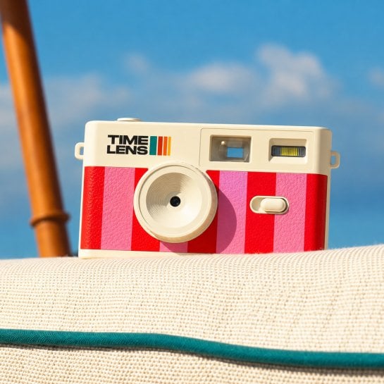 Appareil photo numérique réutilisable esprit jetable années 90