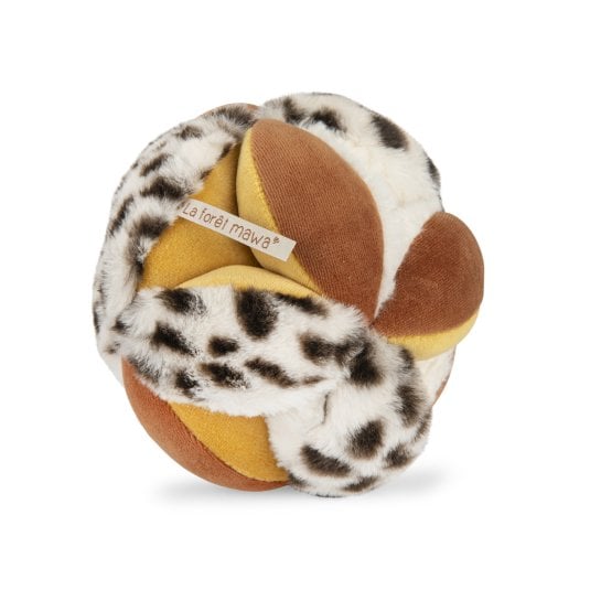 Balle douce et colorée, cadeau pour bébé curieux qui découvre le toucher