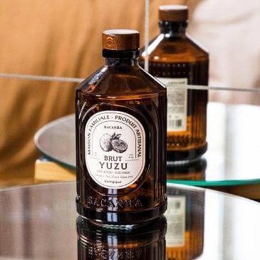 Sirop biologique Bacanha en bouteille de 400 ml