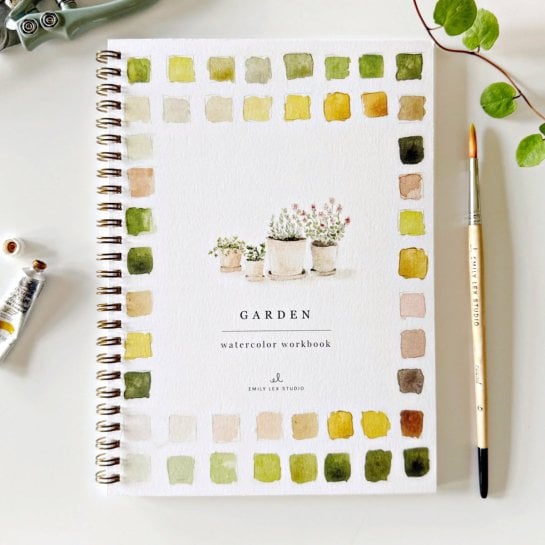 Carnet illustré à offrir à un amateur de peinture et de loisirs créatifs