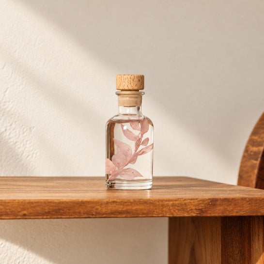 Herbarium sans entretien pour une décoration végétale sur un bureau ou une étagère