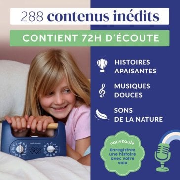 Boîte à histoires du soir Petit Dream Morphée pour les enfants de 3 à 10 ans Image 46295