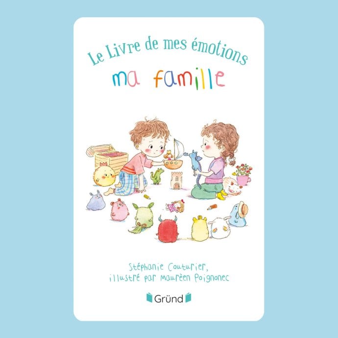 Carte audio Yoto Le livre de mes émotions, ma famille avec deux histoires