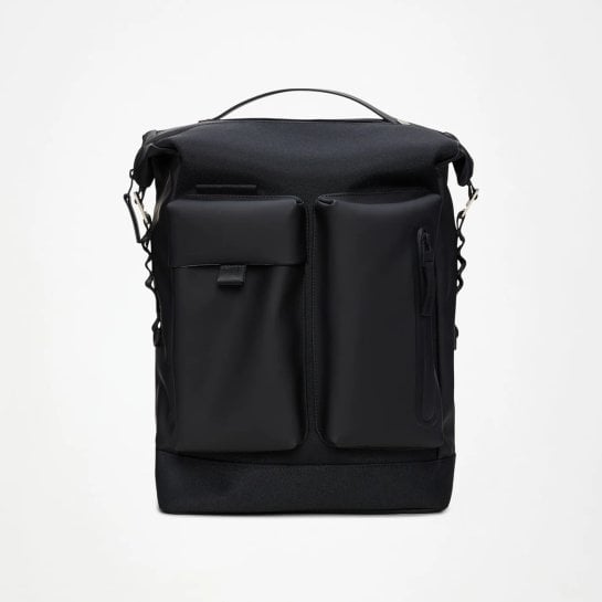 Sac en polyester enduit PU avec poche rembourrée pour ordinateur jusqu’à 16 pouces