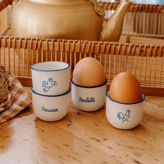 Set de 4 coquetiers Affaire de Famille x Horty