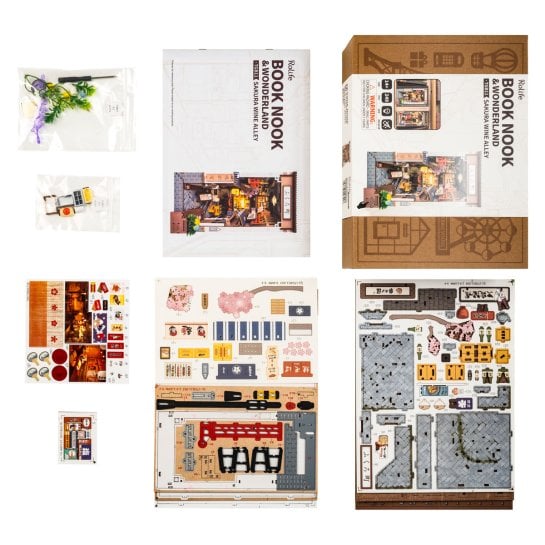 Décor miniature à construire à offrir à un passionné de DIY et de modélisme