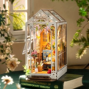 Kit DIY de maquette miniature Rolife à construire avec éclairage LED