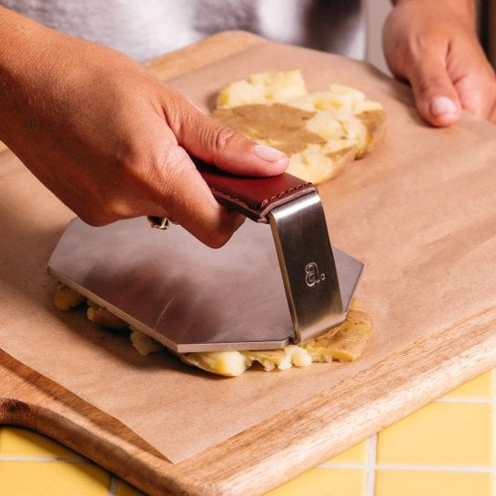 Presse en inox épais sans revêtement ni PFAS pesant 535 g