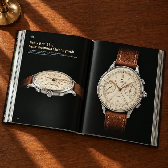 Ouvrage relié de 960 pages en anglais présentant 100 montres emblématiques