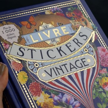 Livre de stickers vintage avec plus de 1 000 illustrations à détacher Image 46520